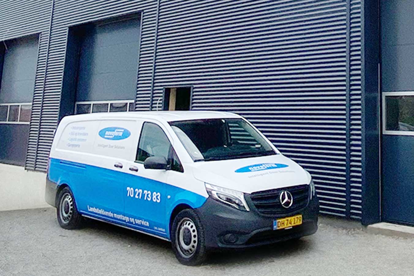 om Novoferm servicevogn